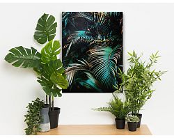 Obraz na plátně Zelené palmové listy, 60x80 cm