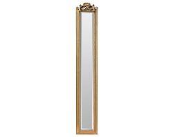 Nástěnné zrcadlo 20x121 cm, zlaté