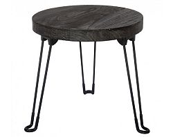 Odkládací stolek Logan, průměr 35 cm