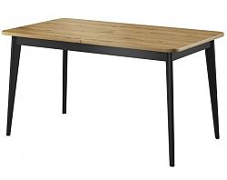 Rozkládací jídelní stůl Nordi 140x80 cm, dub artisan