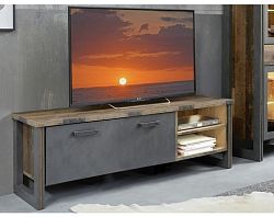 TV skříňka Prime, vintage optika dřeva
