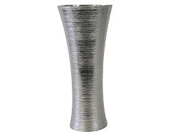 Váza Modern 35 cm, stříbrná